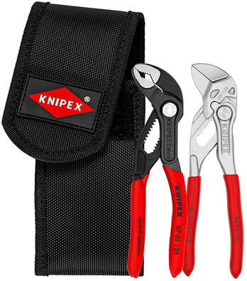 00 20 72 V04 Mini Pliers Set in belt pouch and with 1 x 86 03 125, 1 x 87 01 125