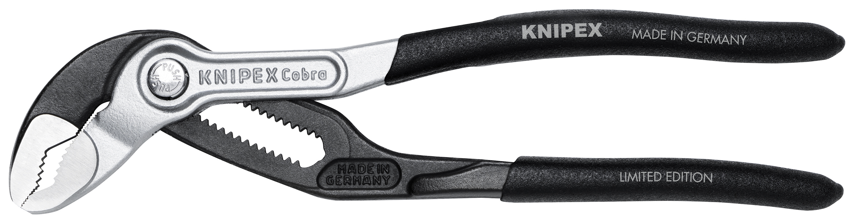 Four-mandrel crimping pliers for DEUTSCH contacts
